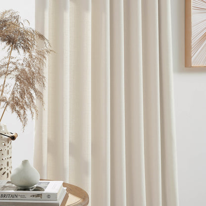Oakley Cross Linen Texture Curtains