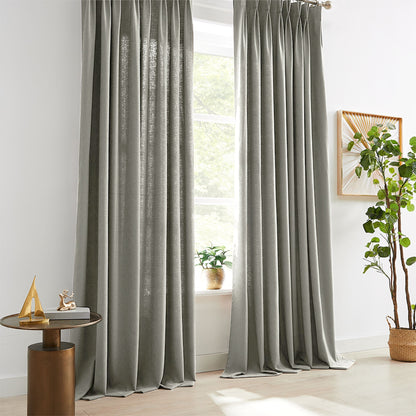 Oakley Cross Linen Texture Curtains