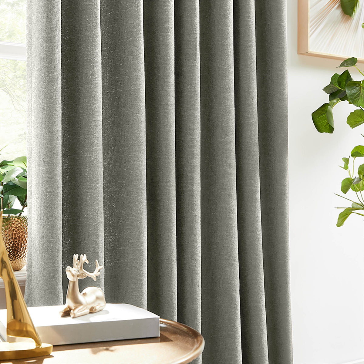Oakley Cross Linen Texture Curtains