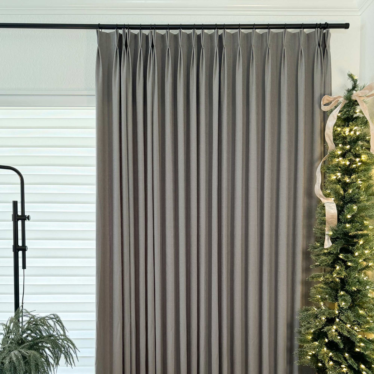 Oakley Cross Linen Texture Curtains