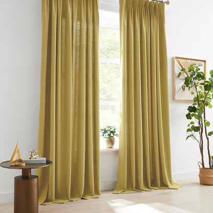 Oakley Cross Linen Texture Curtains