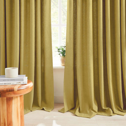 Oakley Cross Linen Texture Curtains
