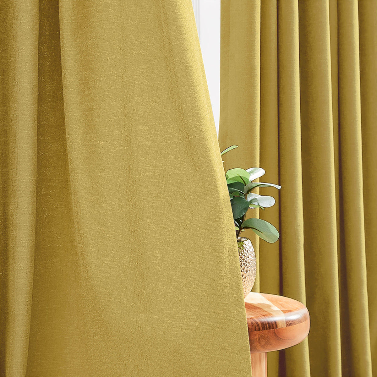Oakley Cross Linen Texture Curtains