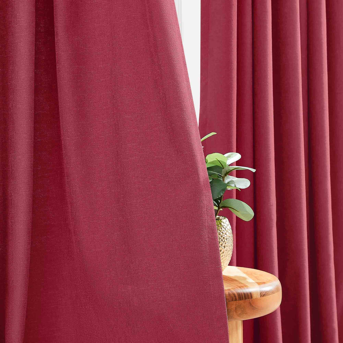 Oakley Cross Linen Texture Curtains