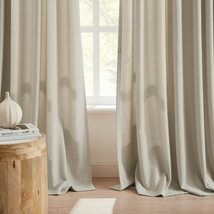 Oakley Cross Linen Texture Curtains