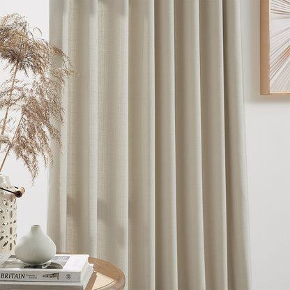 Oakley Cross Linen Texture Curtains