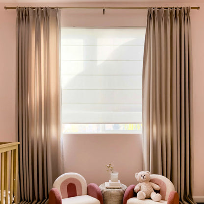 Oakley Cross Linen Texture Curtains