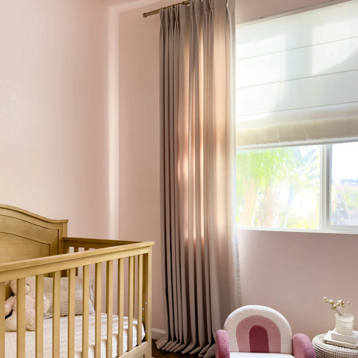 Oakley Cross Linen Texture Curtains