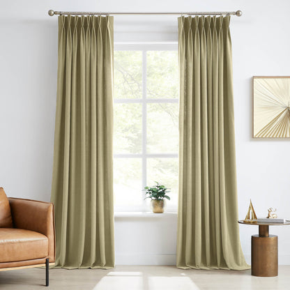 Oakley Cross Linen Texture Curtains