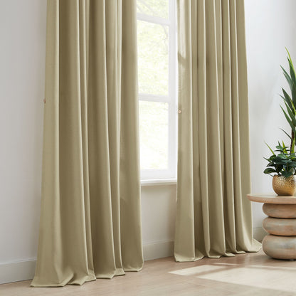 Oakley Cross Linen Texture Curtains