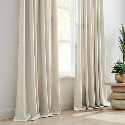 Oakley Cross Linen Texture Curtains