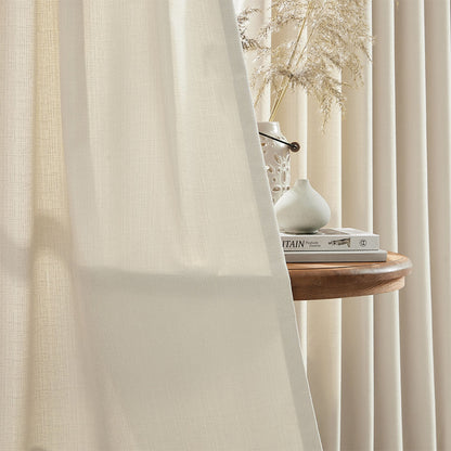 Oakley Cross Linen Texture Curtains