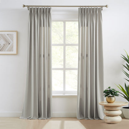 Oakley Cross Linen Texture Curtains