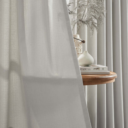 Oakley Cross Linen Texture Curtains