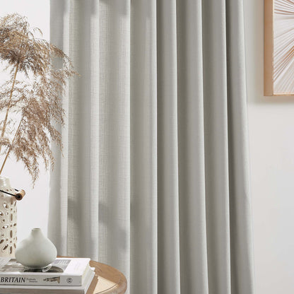 Oakley Cross Linen Texture Curtains