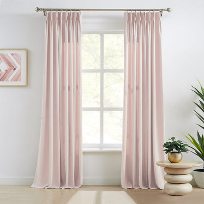 Oakley Cross Linen Texture Curtains