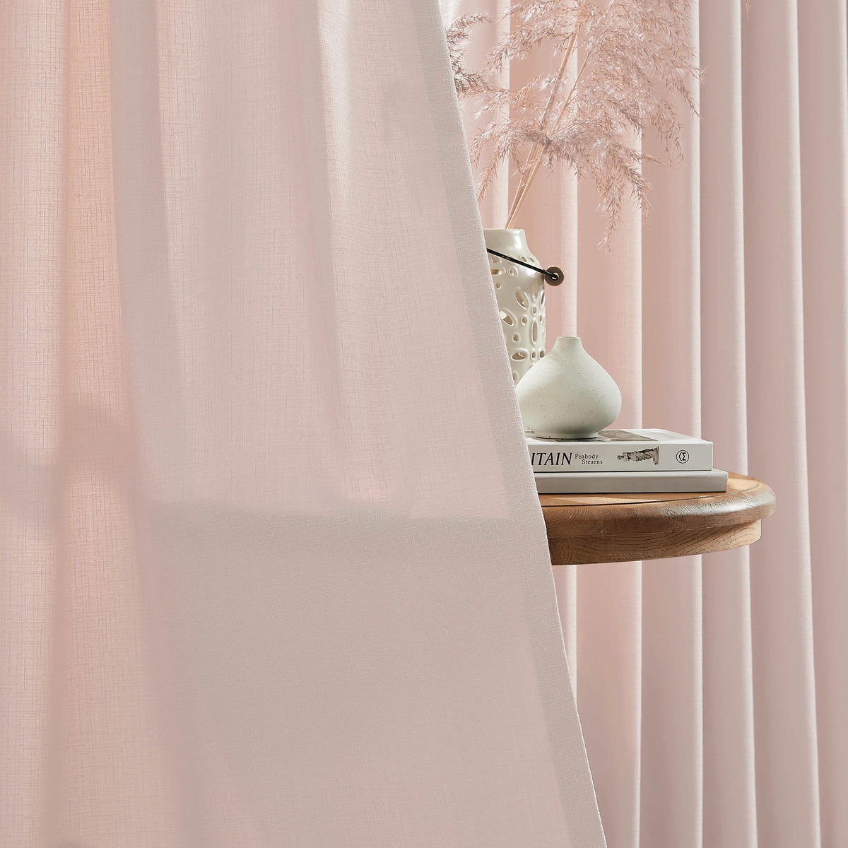 Oakley Cross Linen Texture Curtains