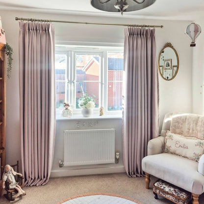 Oakley Cross Linen Texture Curtains