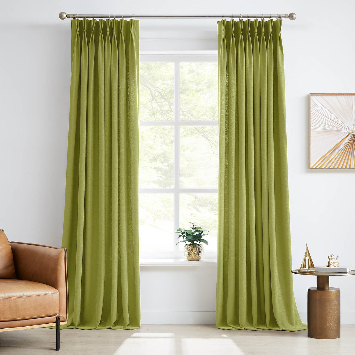 Oakley Cross Linen Texture Curtains