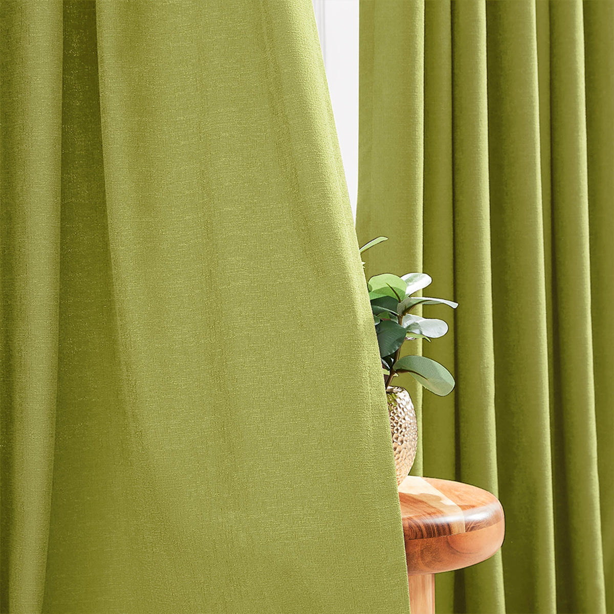 Oakley Cross Linen Texture Curtains