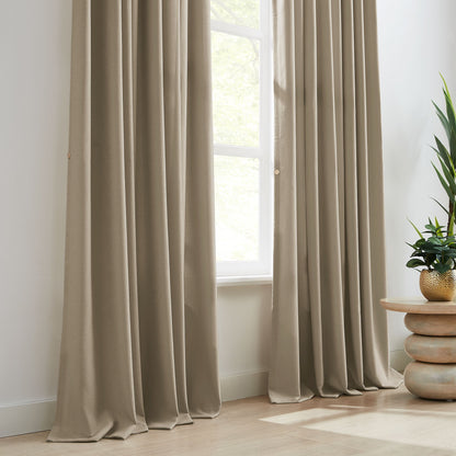 Oakley Cross Linen Texture Curtains