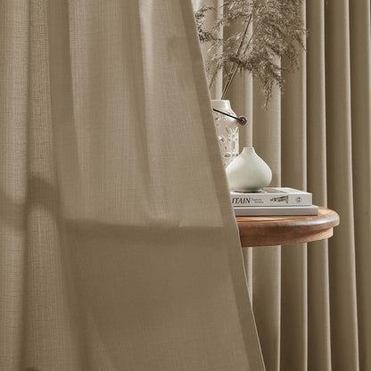 Oakley Cross Linen Texture Curtains