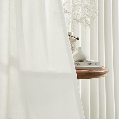 Oakley Cross Linen Texture Curtains