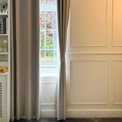 Oakley Cross Linen Texture Curtains