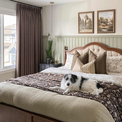 Oakley Cross Linen Texture Curtains