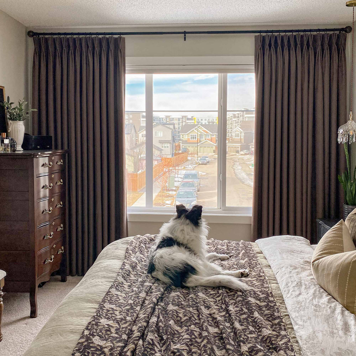 Oakley Cross Linen Texture Curtains