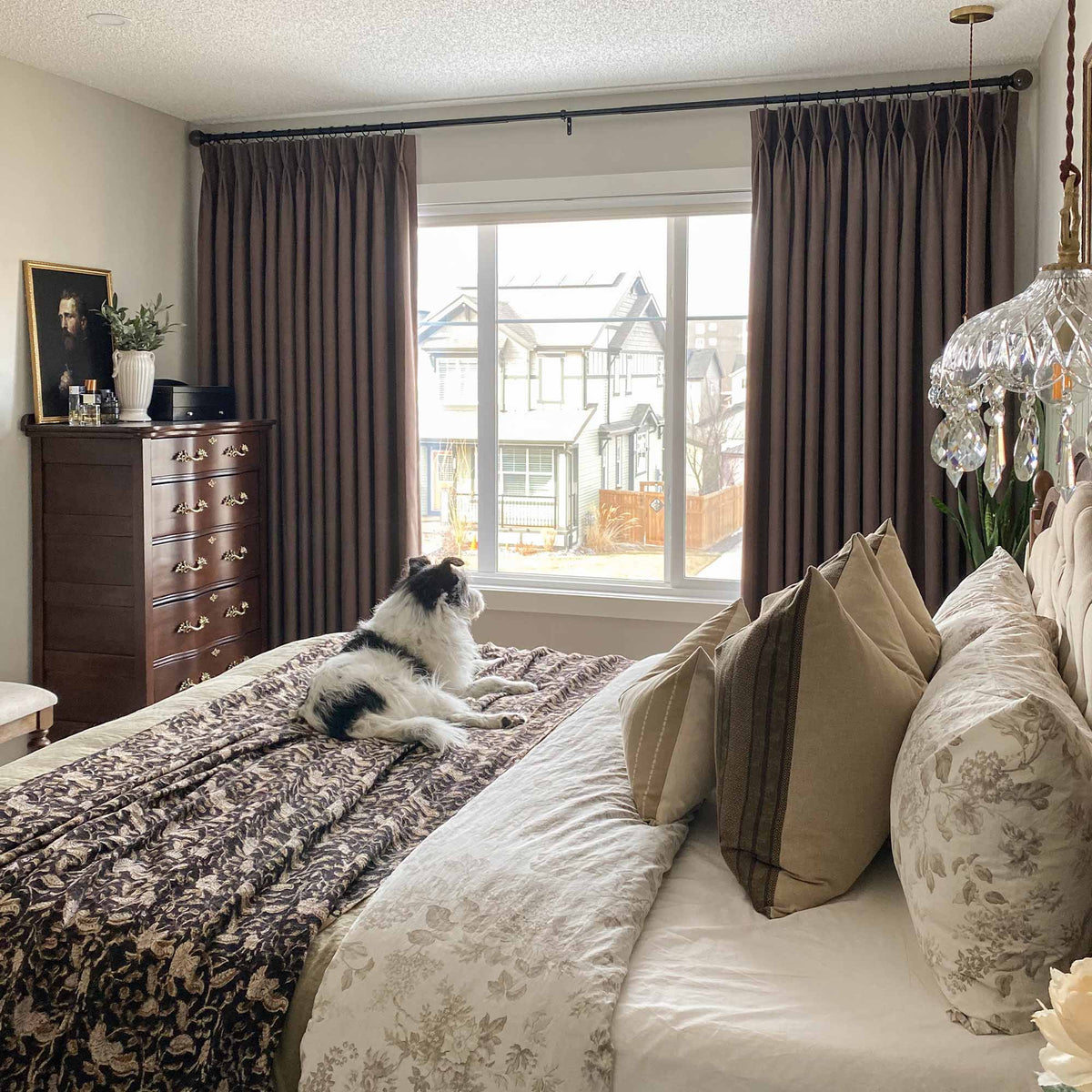Oakley Cross Linen Texture Curtains