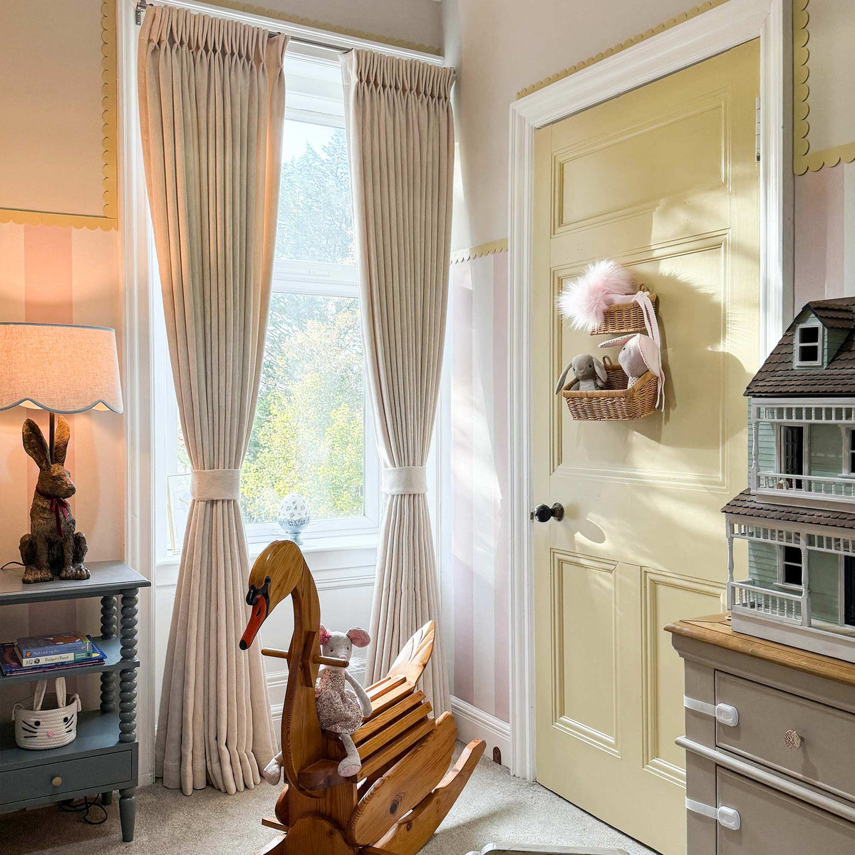 Penelope Retro Texture Curtains