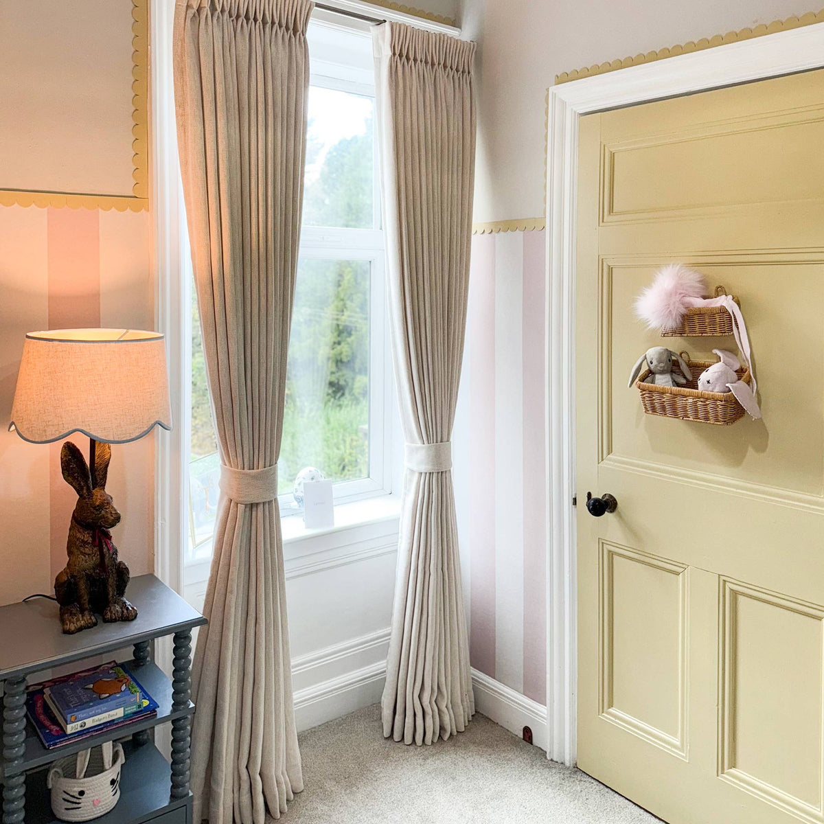 Penelope Retro Texture Curtains