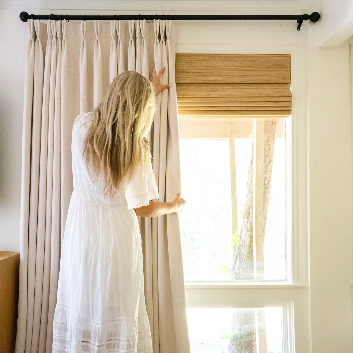 Penelope Retro Texture Curtains