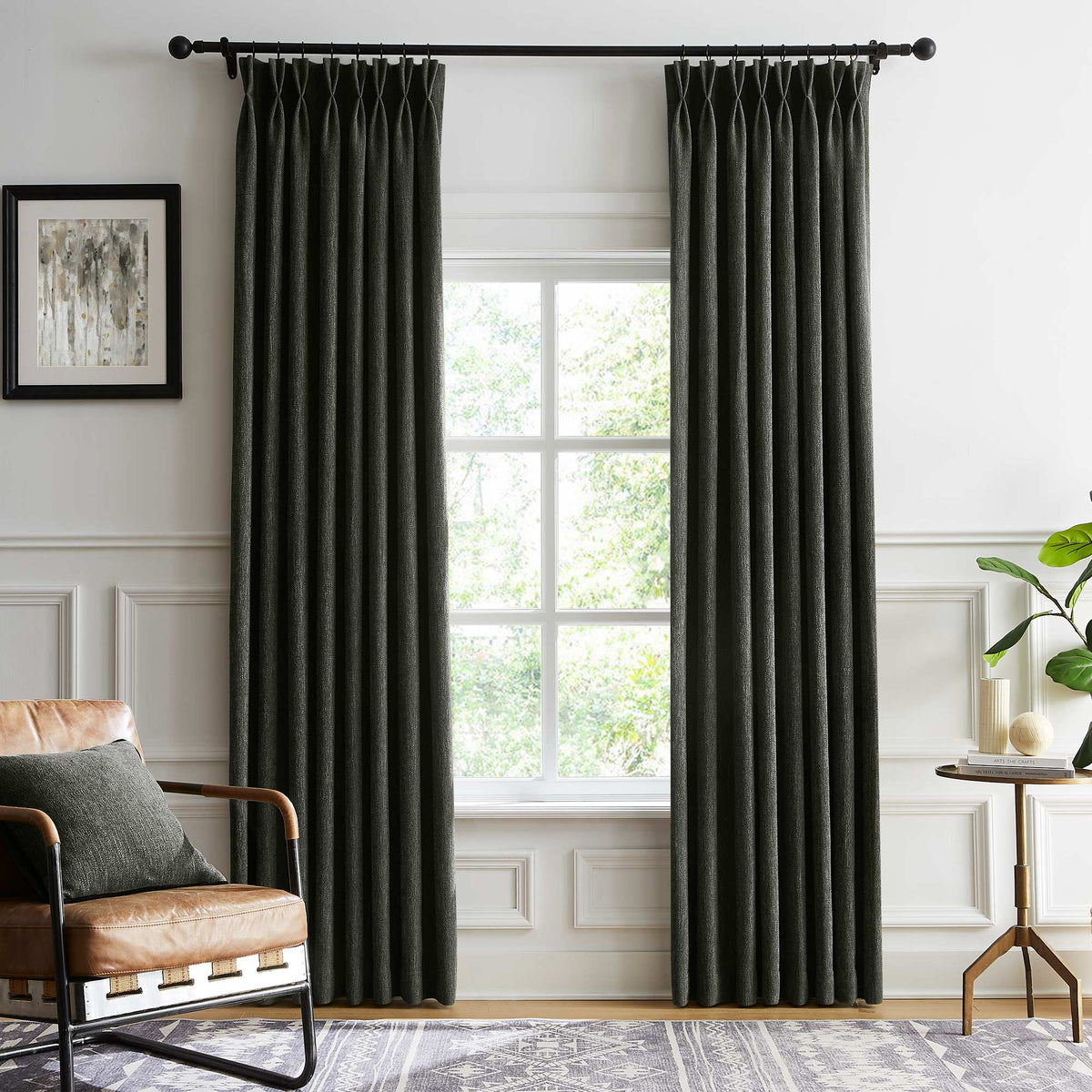 Penelope Retro Texture Curtains