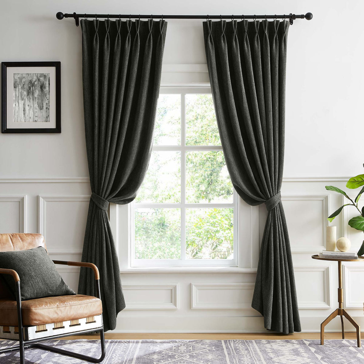 Penelope Retro Texture Curtains