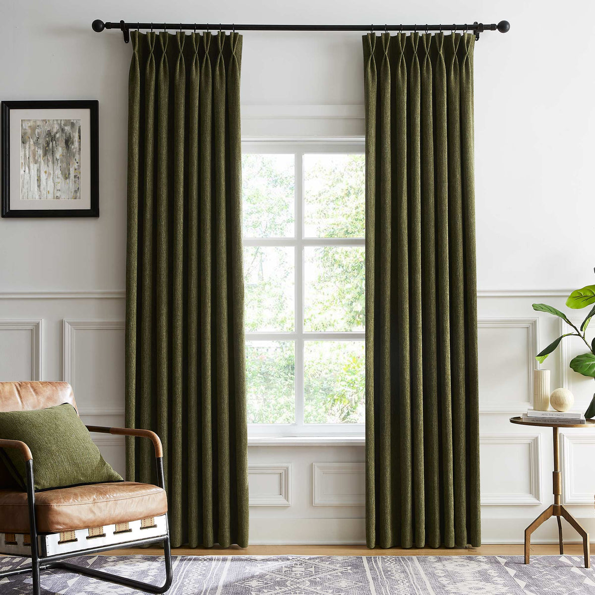 Penelope Retro Texture Curtains