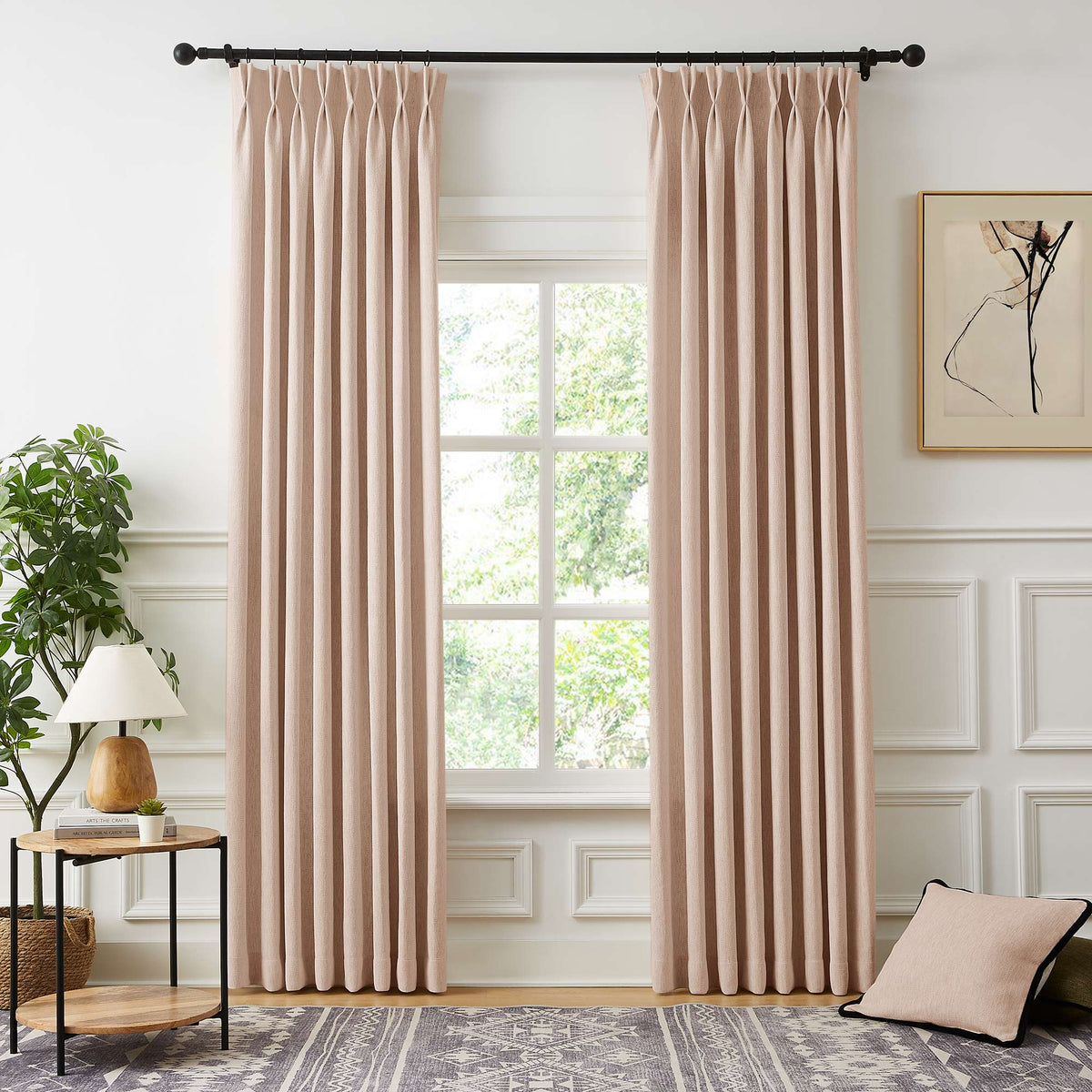 Penelope Retro Texture Curtains