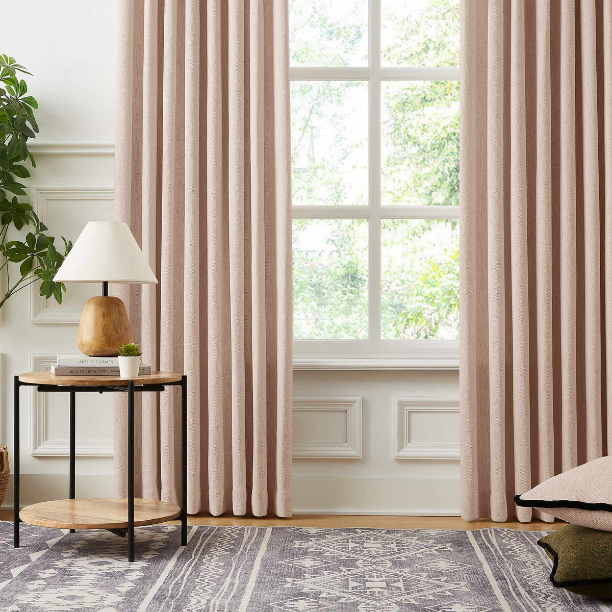 Penelope Retro Texture Curtains