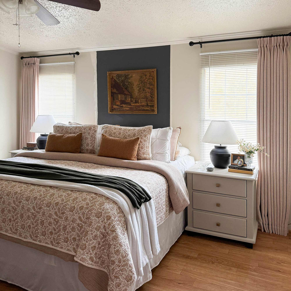 Penelope Retro Texture Curtains