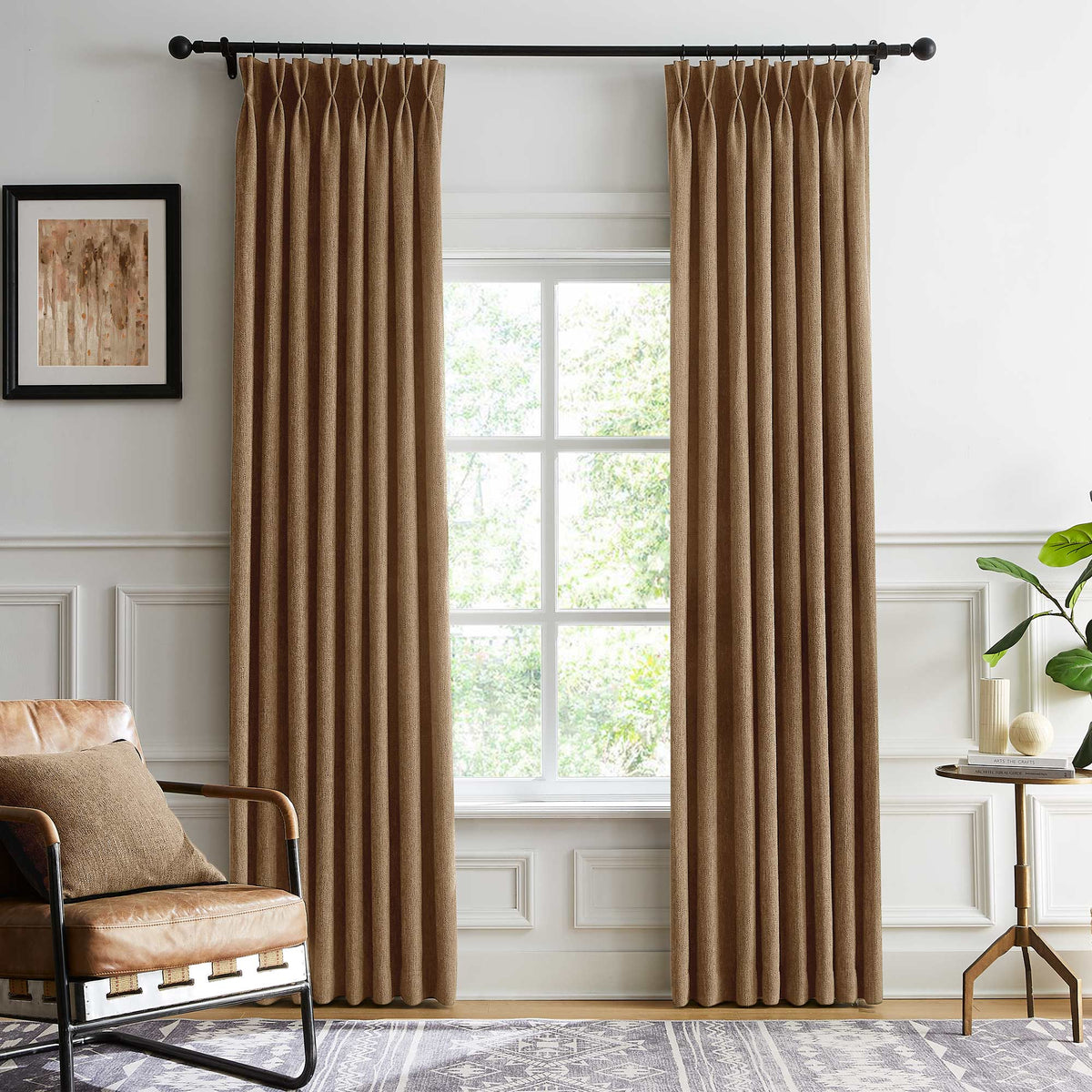Penelope Retro Texture Curtains