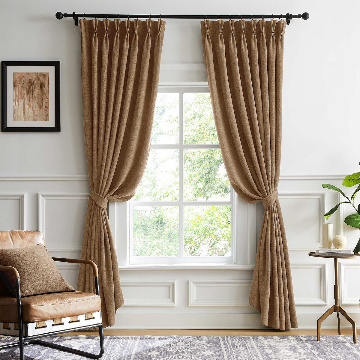 Penelope Retro Texture Curtains