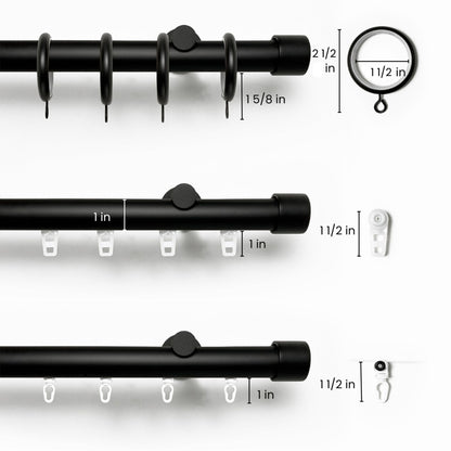 Rex Custom Traverse Rods