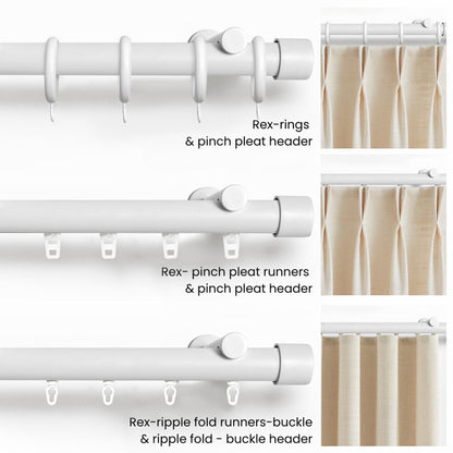 Rex Custom Traverse Rods