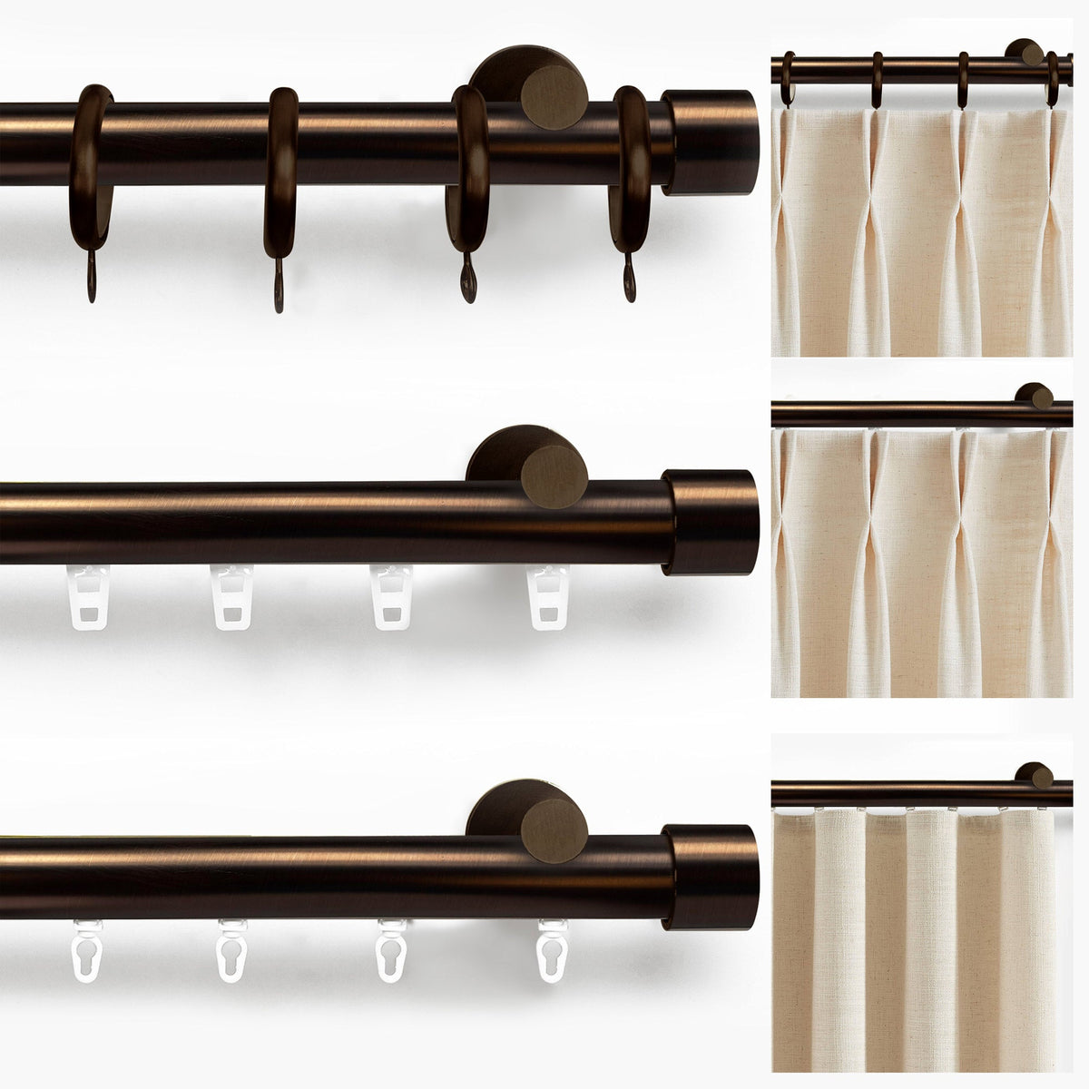 Rex Custom Traverse Rods