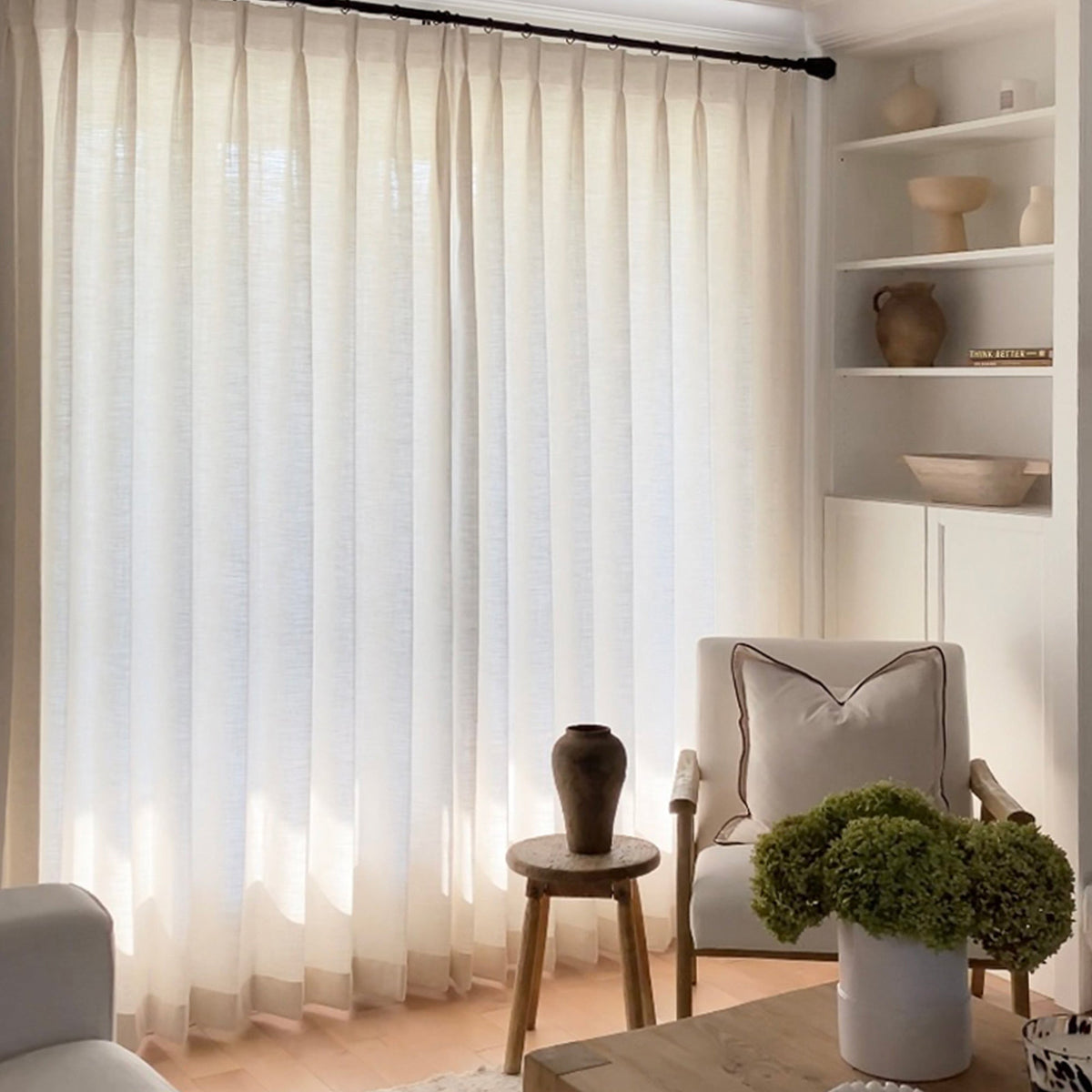 Sabrina Heavyweight Linen Curtains