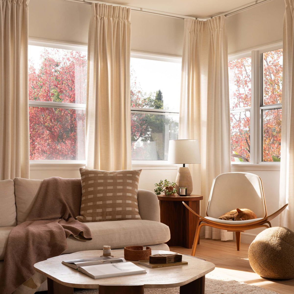 Sabrina Heavyweight Linen Curtains