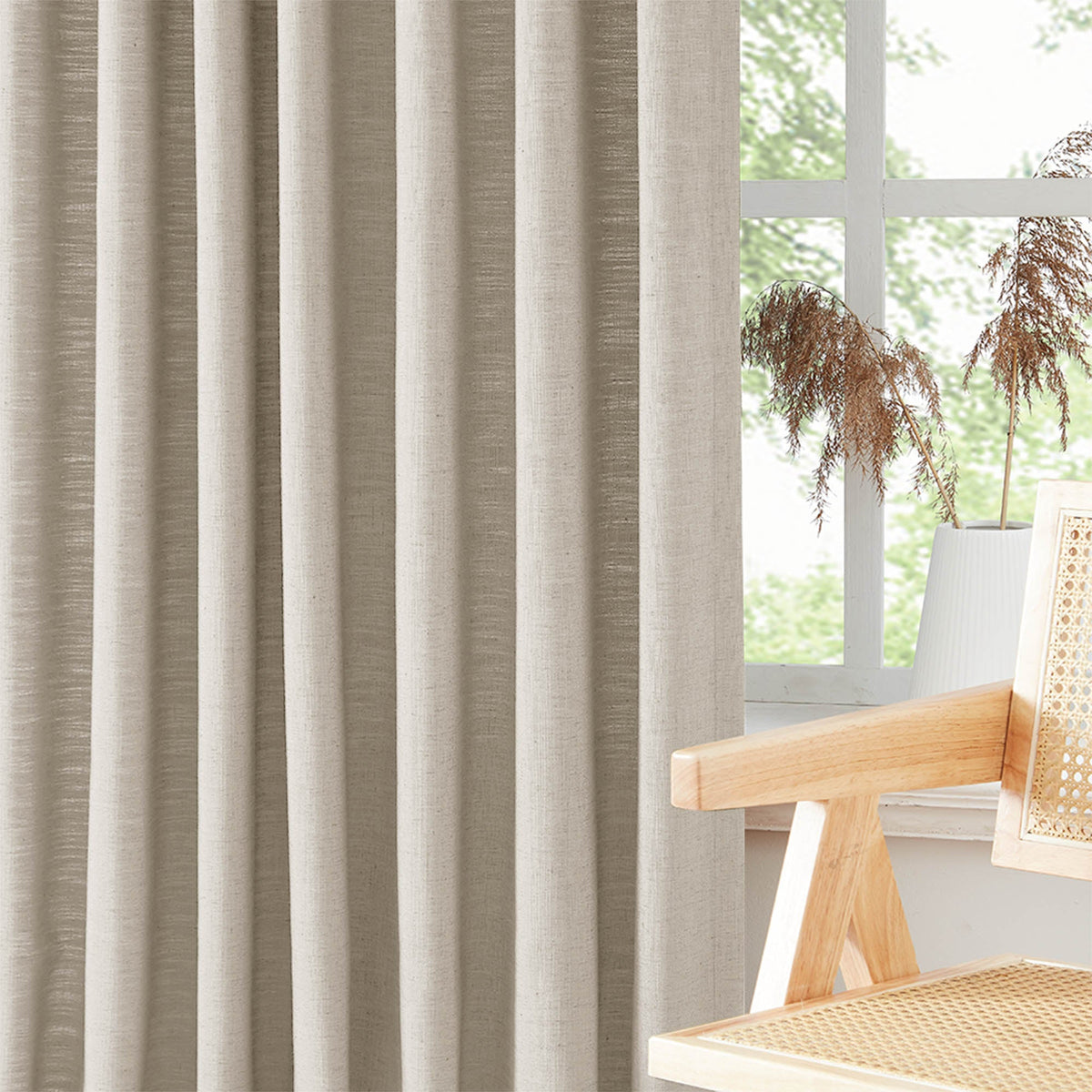 Sabrina Heavyweight Linen Curtains