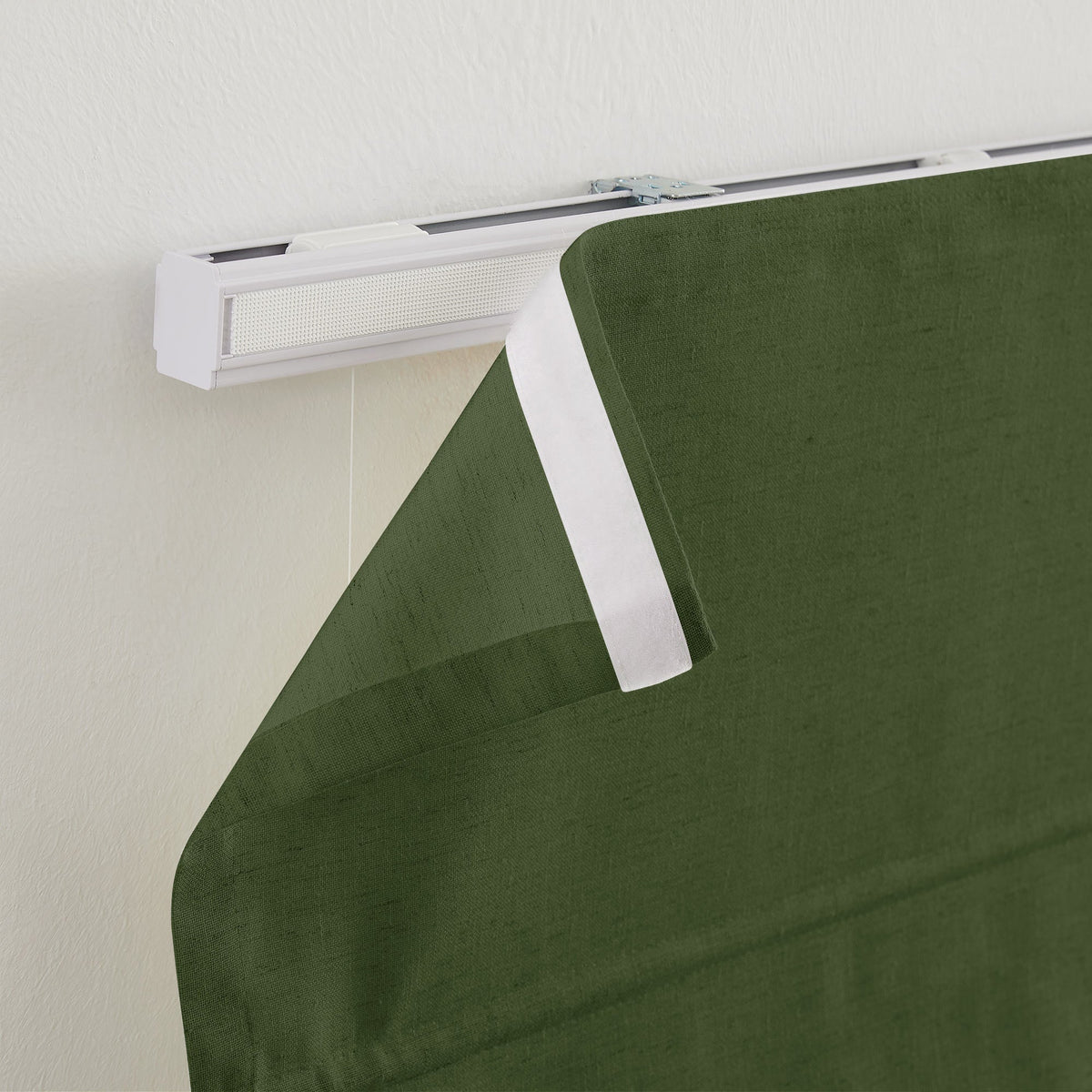 Sandra Custom Cotton Linen Sheer Roman Shades