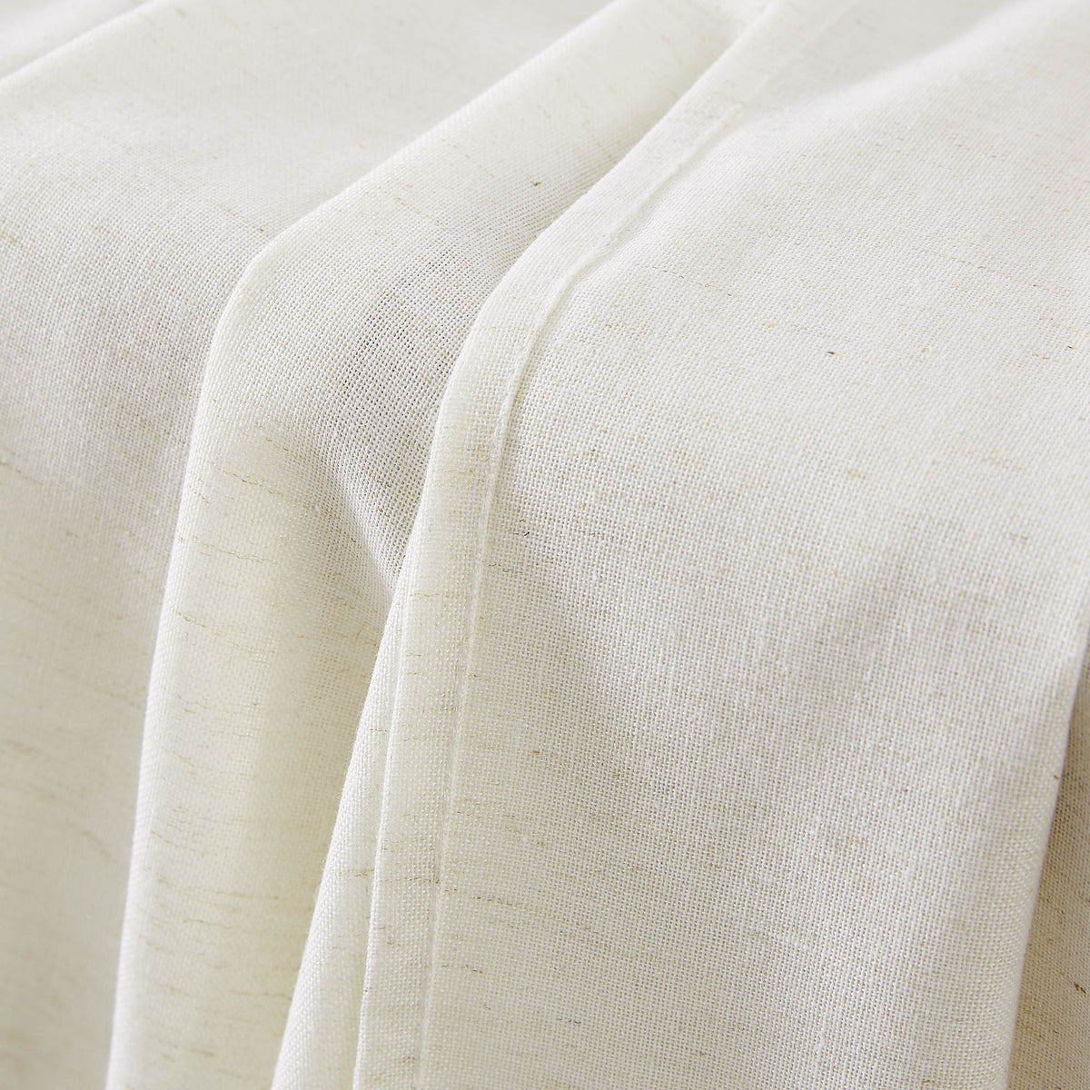 Sandra Cotton Linen Semi Sheer Cafe Curtains